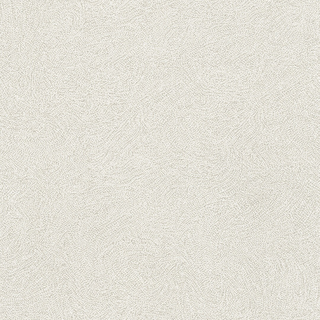 Pure White Brushed Plaster Wallpaper