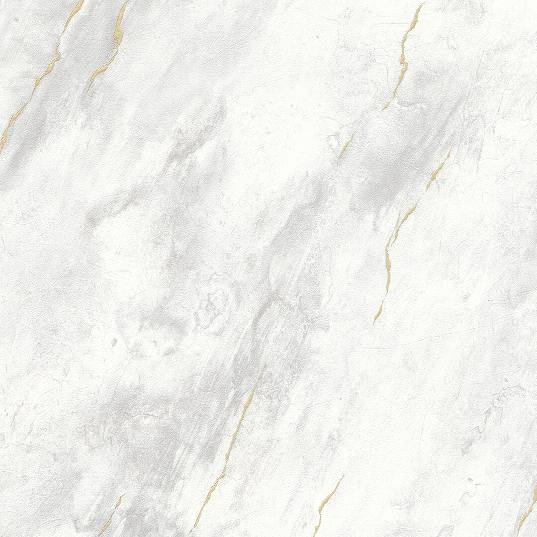 White & Gold Marble Wallpaper