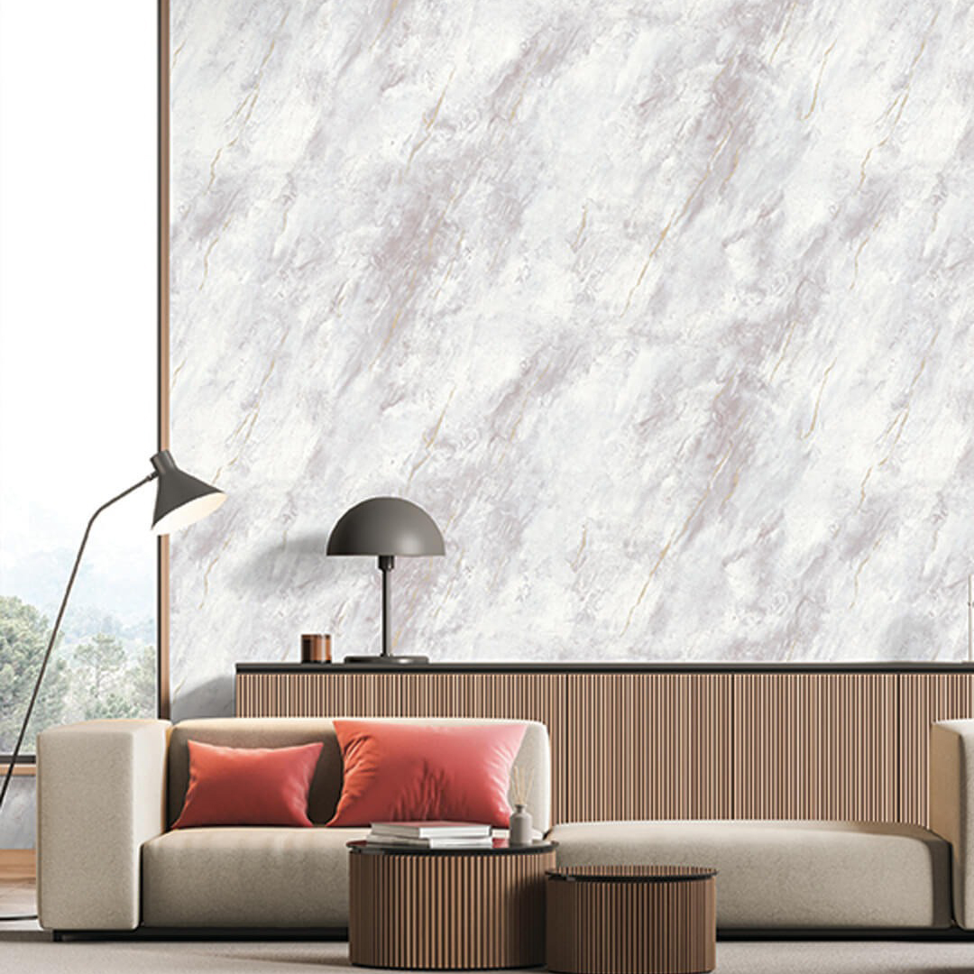 Pearl Grey Marble Wallpaper