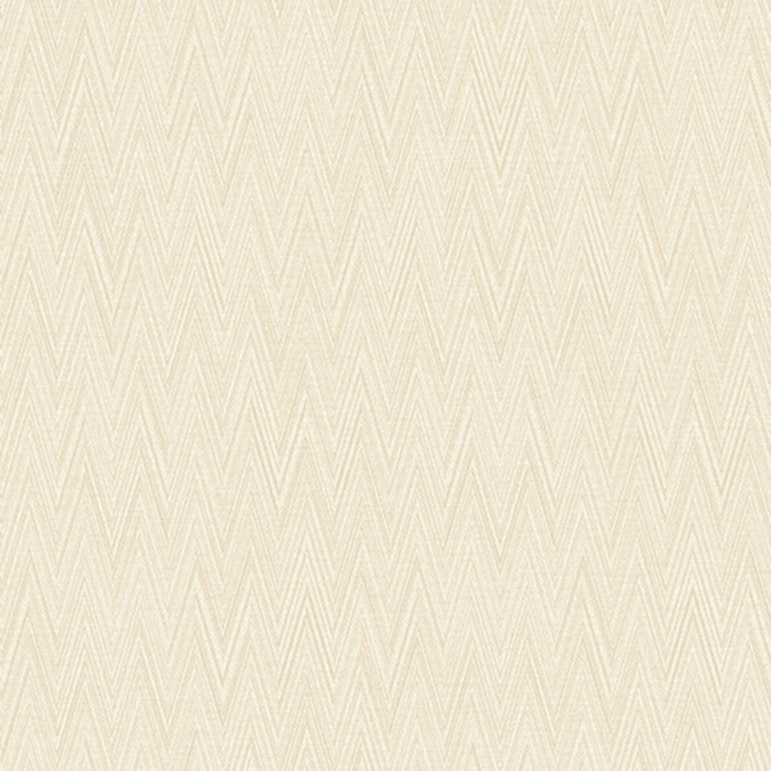 Beige Chevron Zigzag Textured Wallpaper