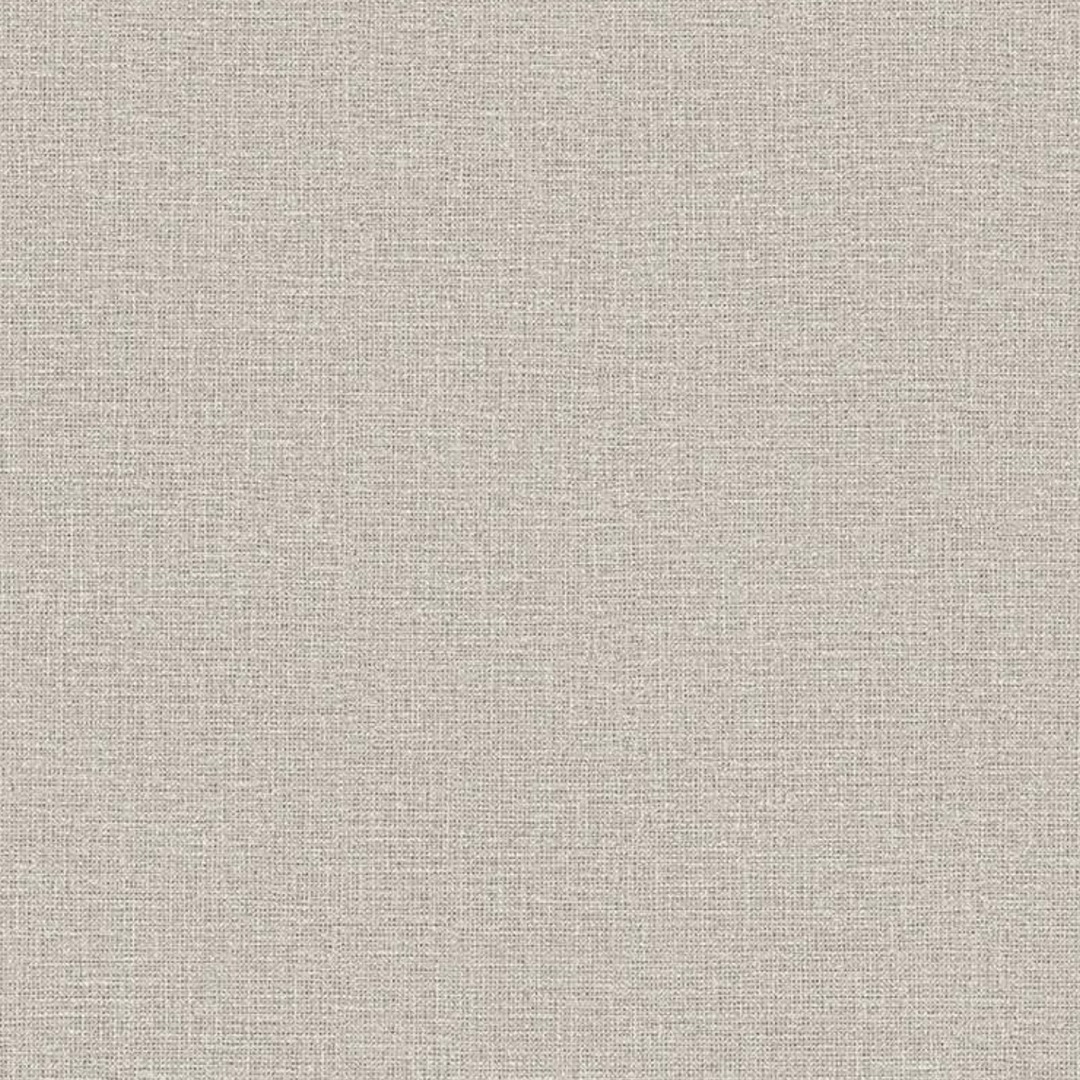 Sand Beige Fine Linen Plain Wallpaper