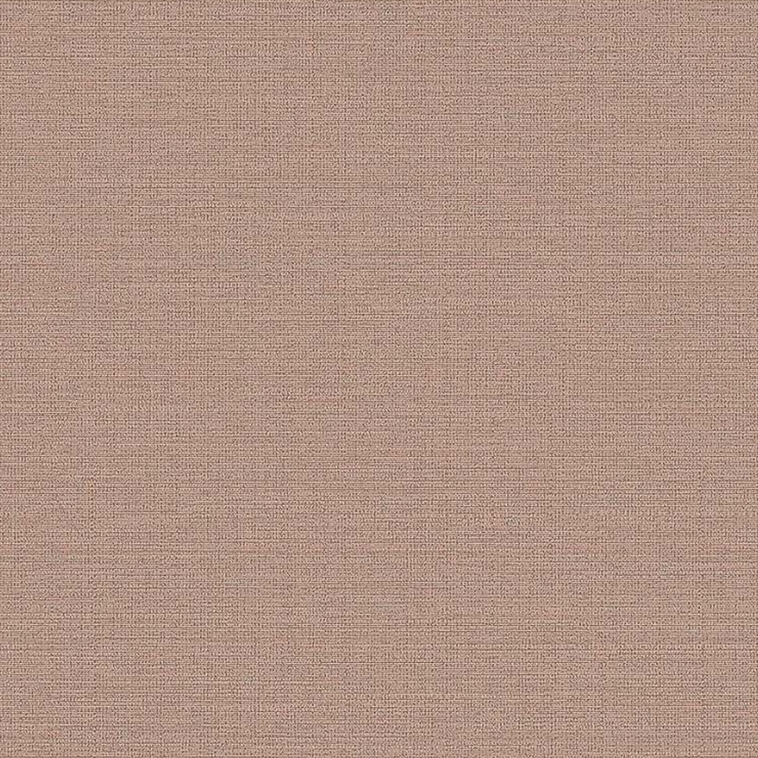 Dusty Rose Brown Soft Linen Plain Wallpaper