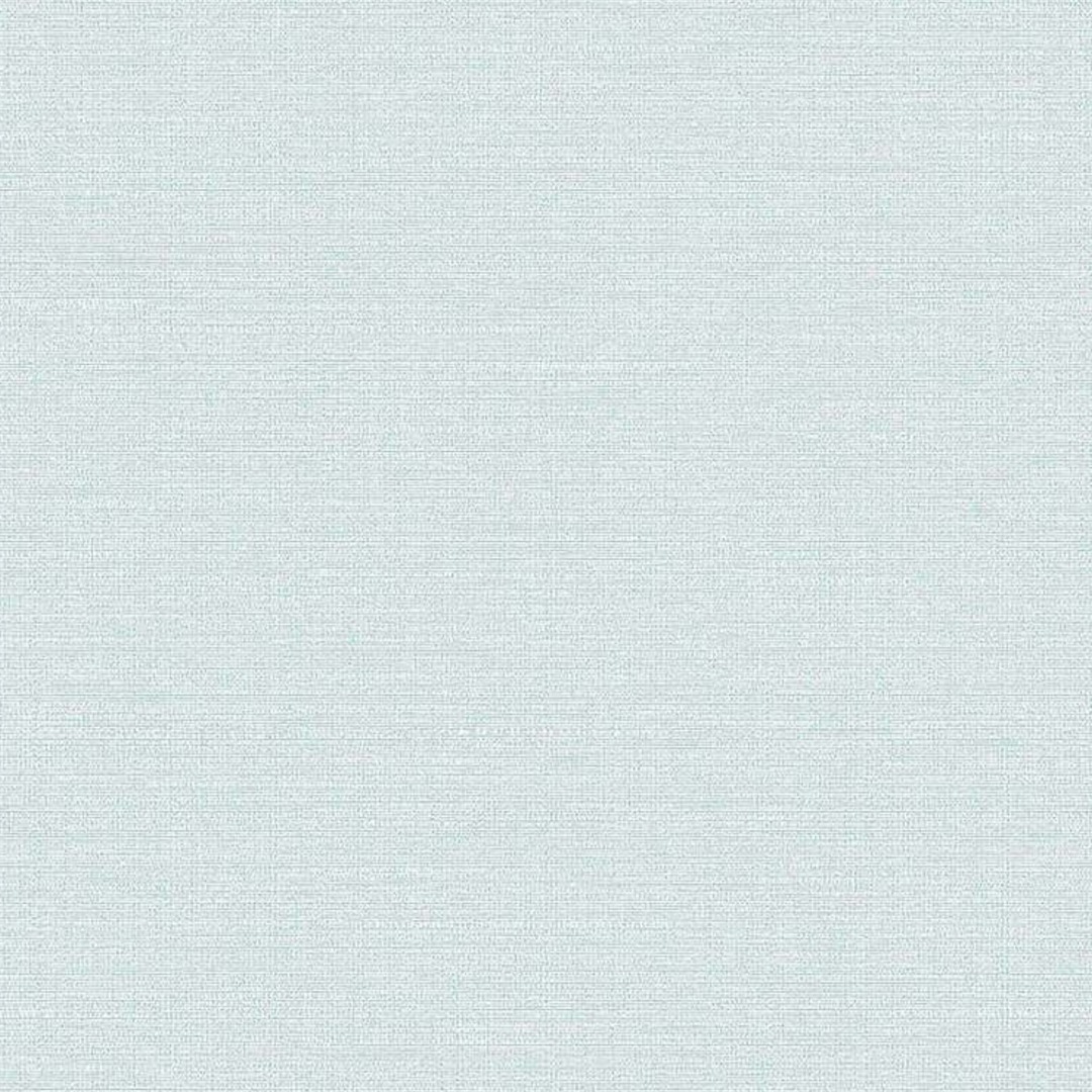 Pale Ice Blue Soft Linen Plain Wallpaper