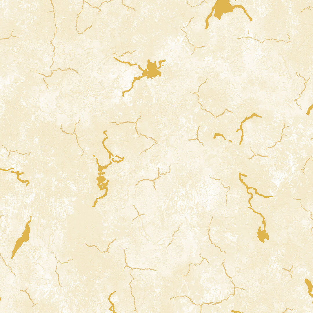 Cream & Gold Kintsugi Marble Wallpaper