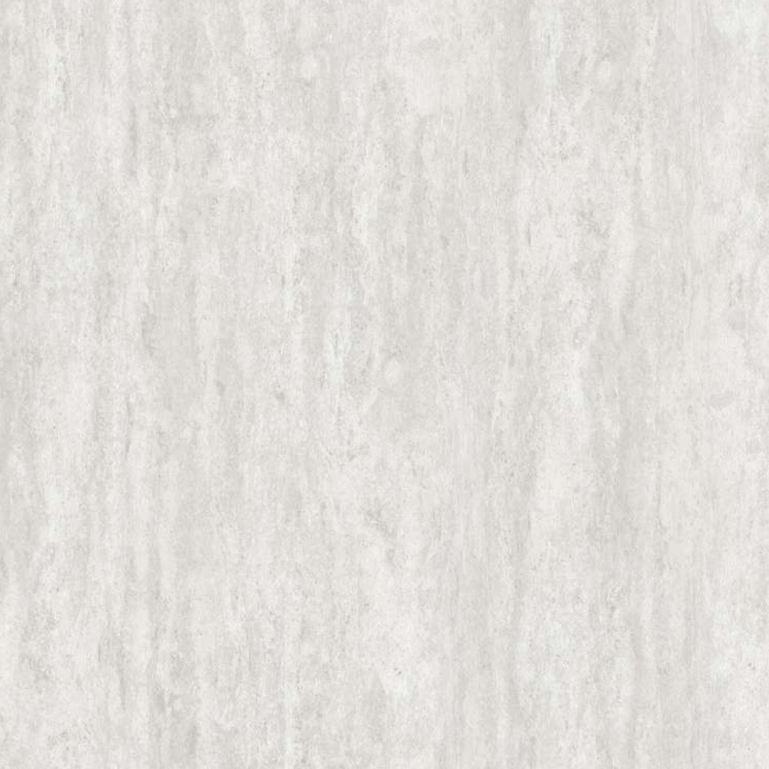 Chalk White Travertine Stone Wallpaper