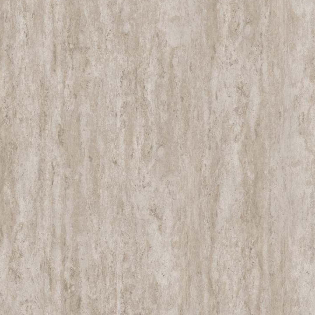 Warm Taupe Beige Travertine Stone Wallpaper