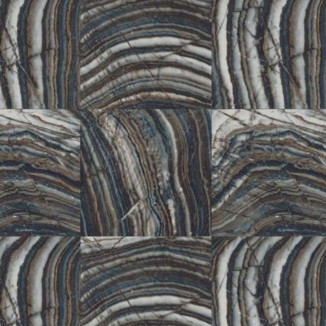 Charcoal Onyx Marble Tile Wallpaper