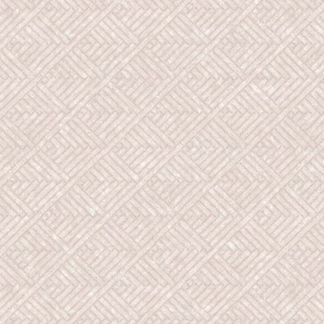 Soft Peach Blush Diagonal Basketweave Wallpaper