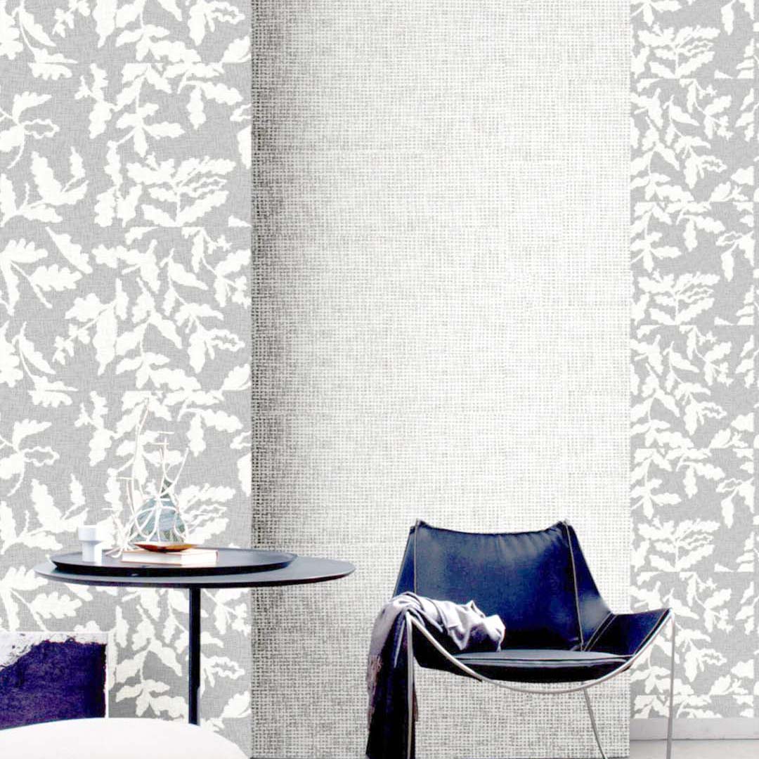 Golden Palm Leaf Weave Wallpaper