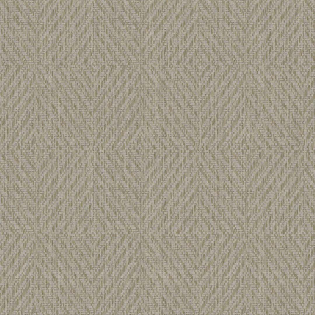 Sage Greige Diamond Weave Wallpaper