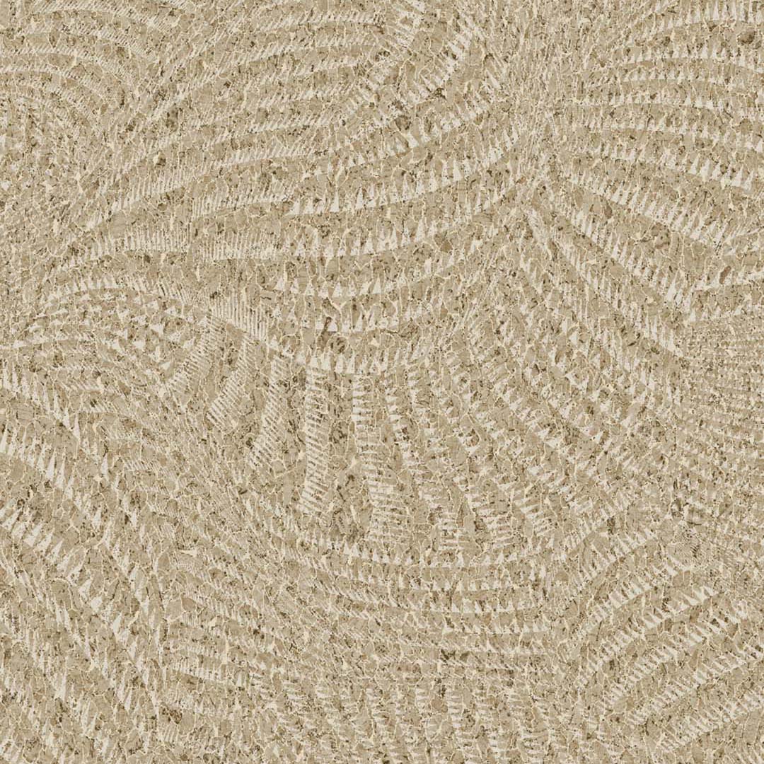 Natural Fan Raffia Weave Wallpaper