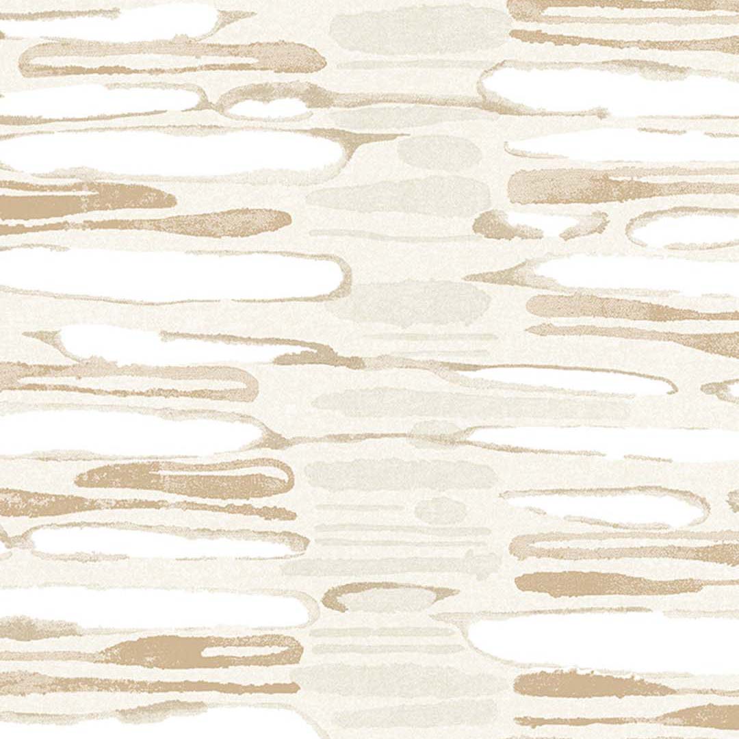 Beige Abstract Ripple Wallpaper