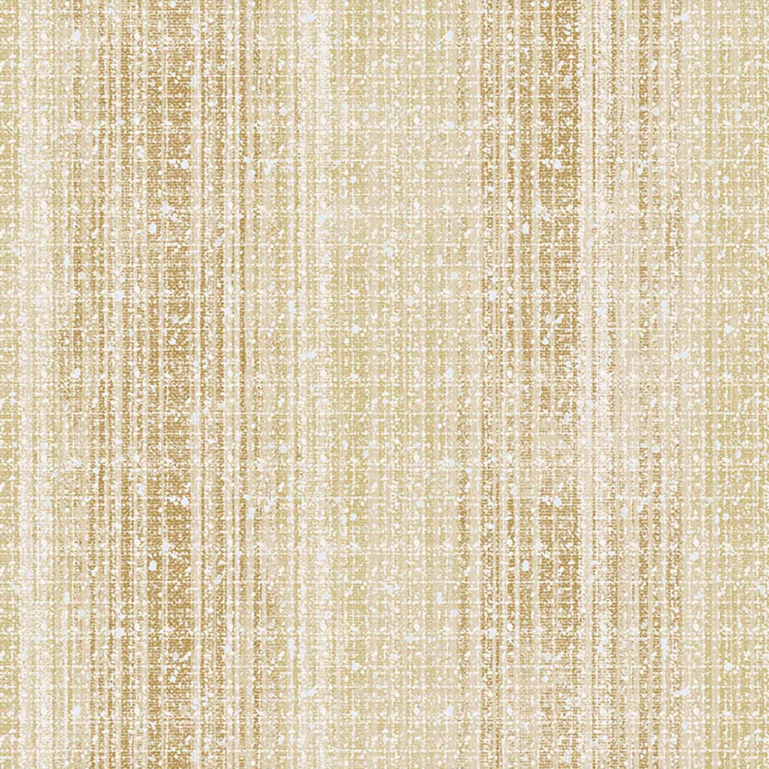 Cream & Gold Strie Texture Wallpaper