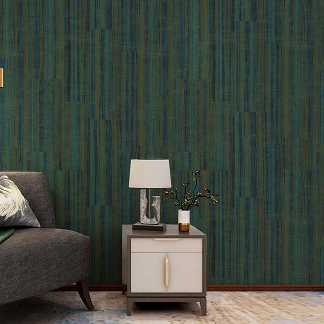 Dark Teal Streak Texture Wallpaper