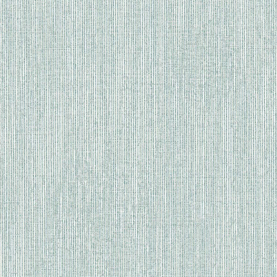 Teal Blue Fine Stripe Wallpaper