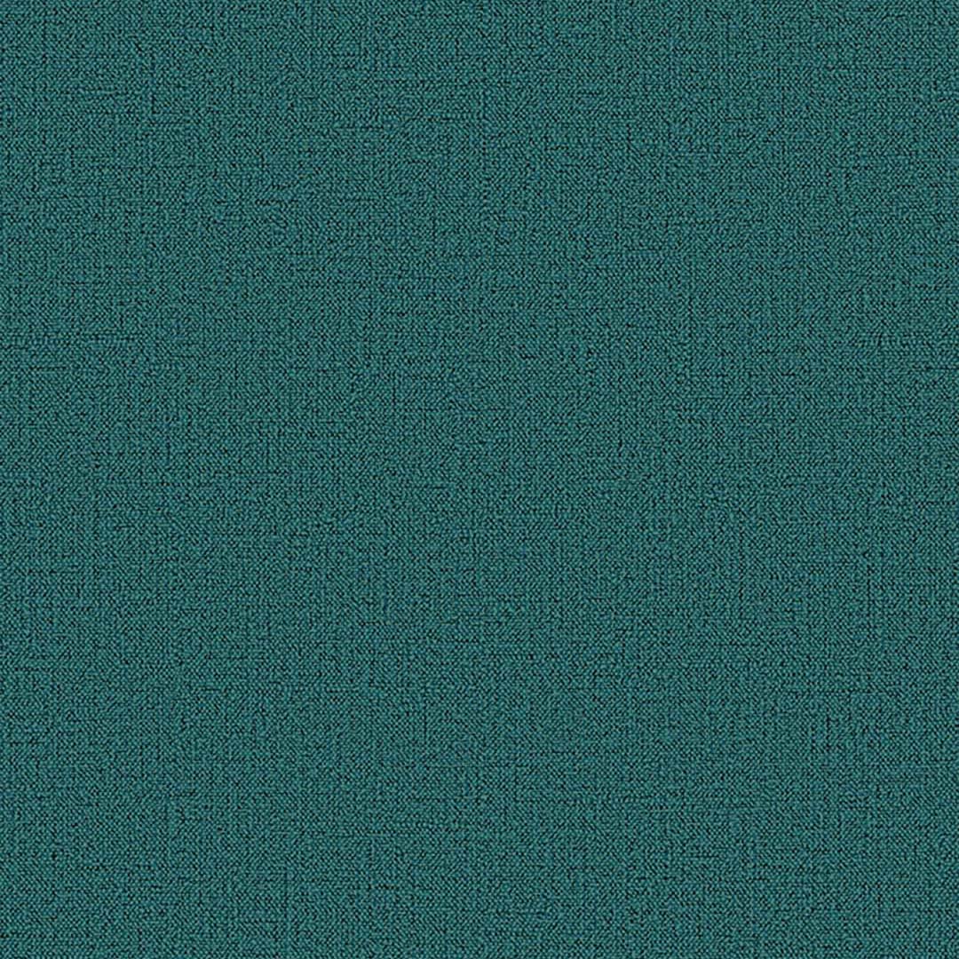 Teal Green Linen Texture Wallpaper