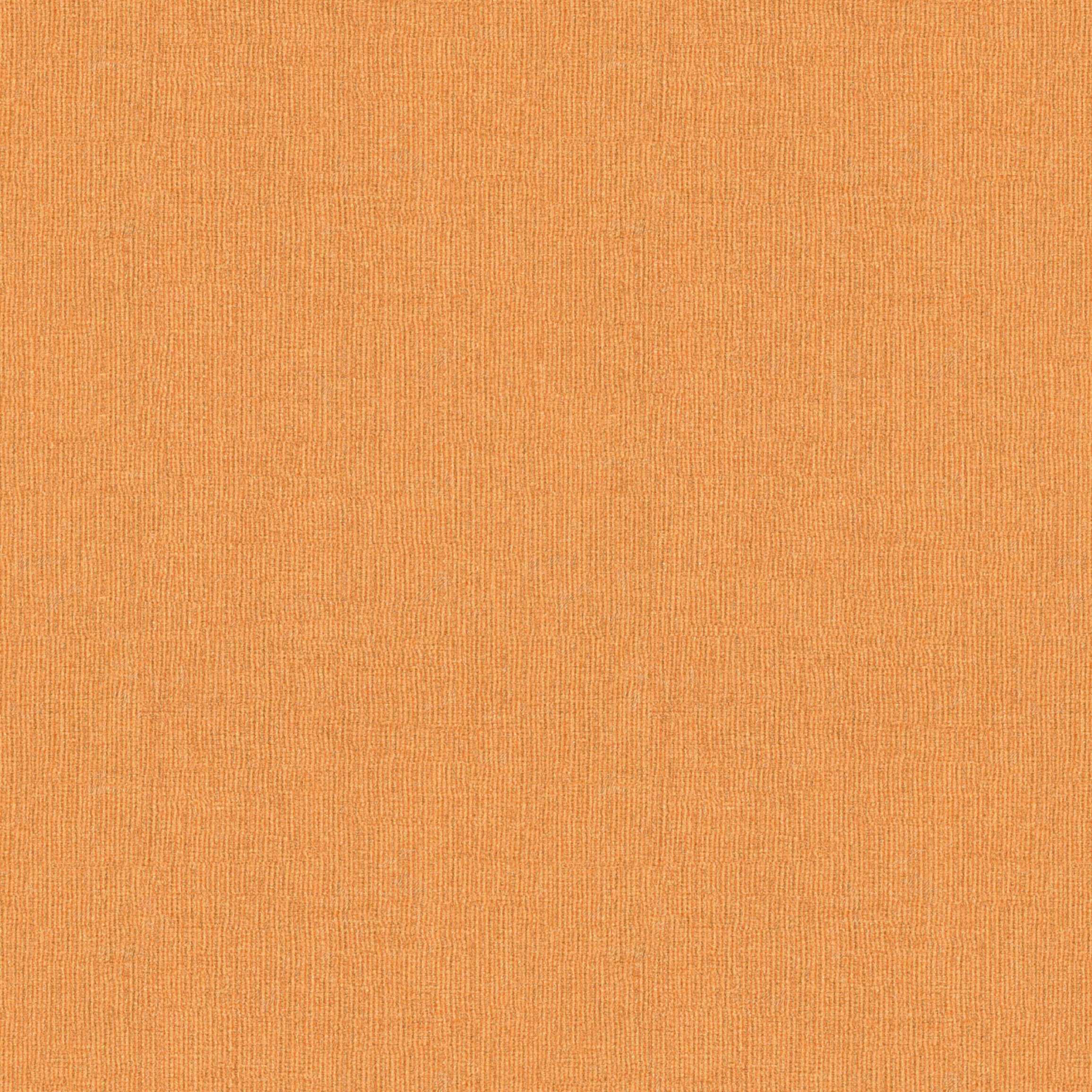 Orange Plain Textured Linen Wallpaper
