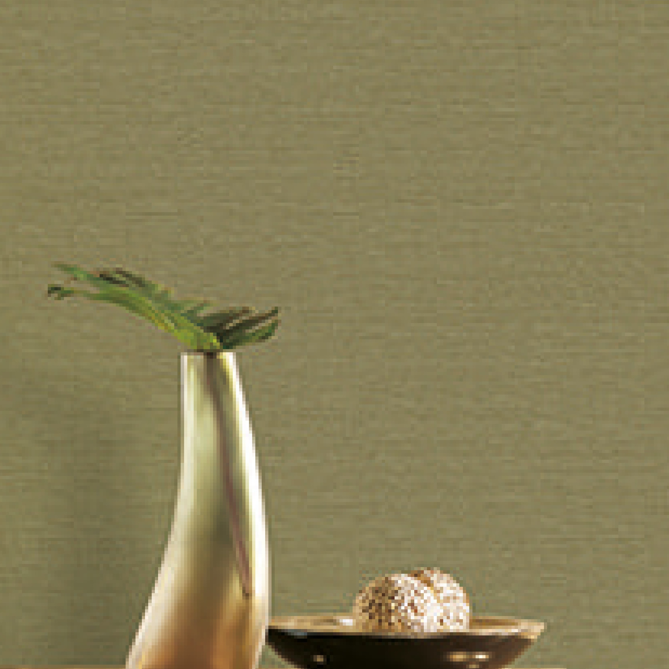 Green Olive Plain Textured Wallpaper