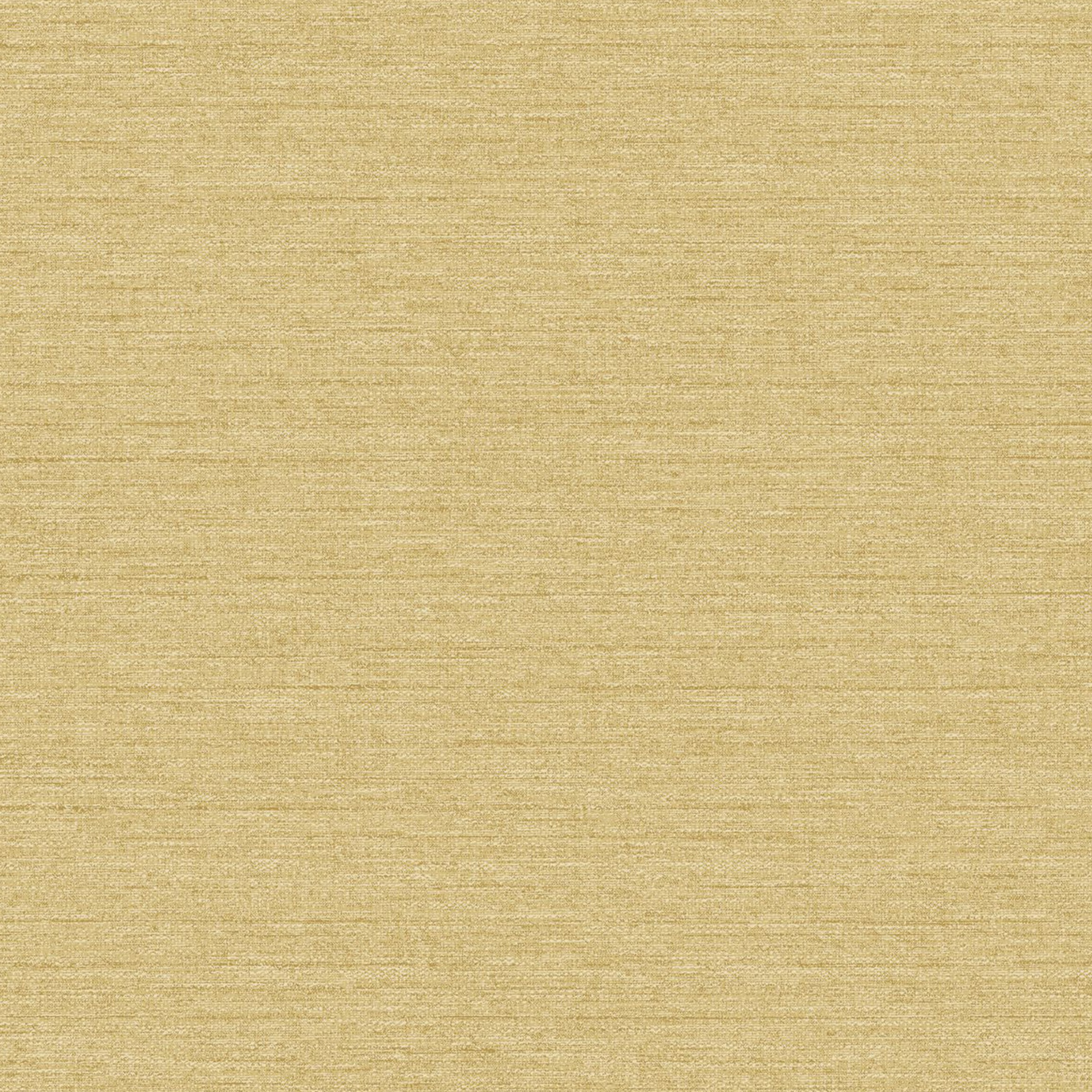 Yellow Mustard Plain Textured Wallpaper