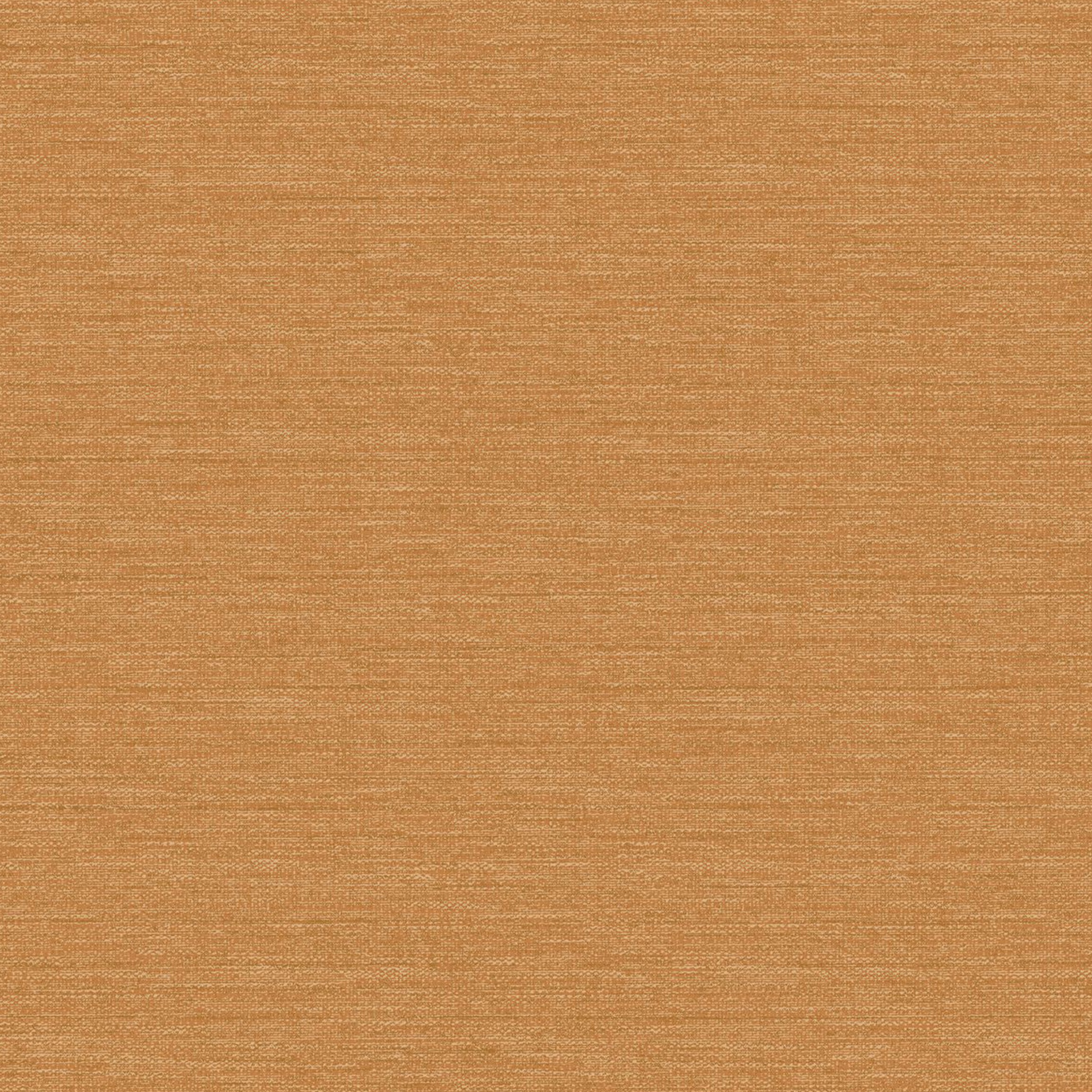 Orange Ochre Plain Textured Wallpaper