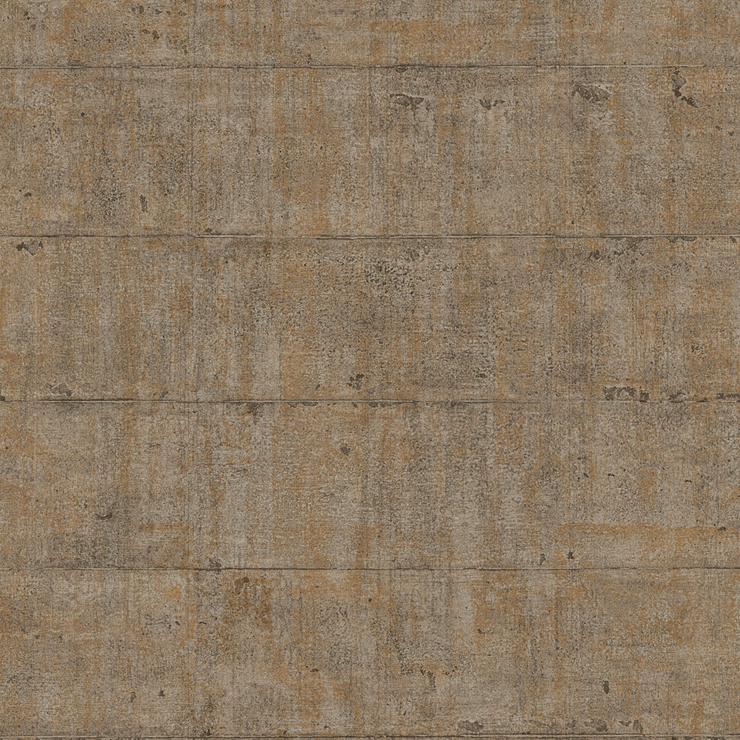 Brown Rust Concrete Panel Wallpaper