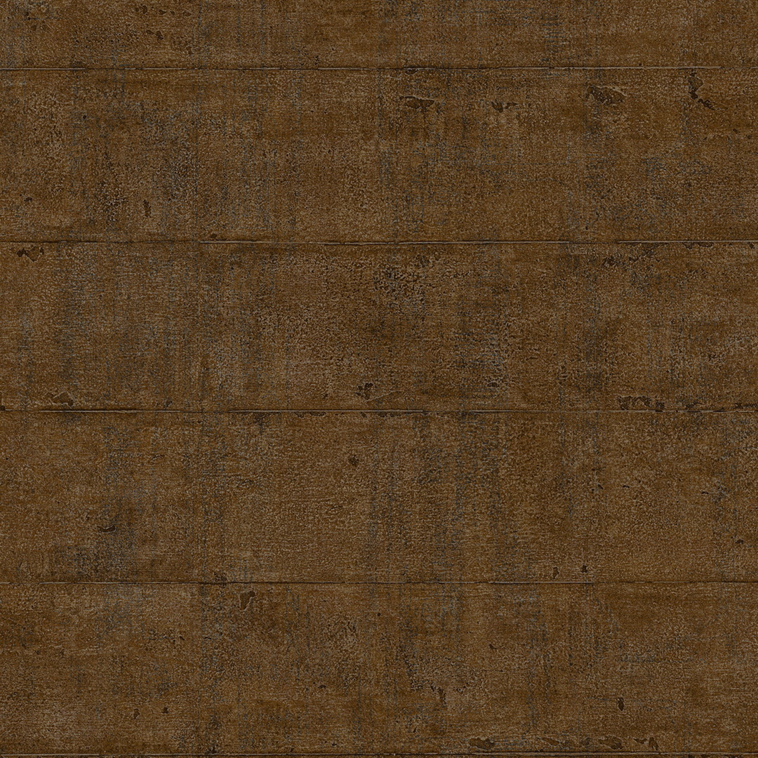 Brown Bronze Concrete Panel Wallpaper
