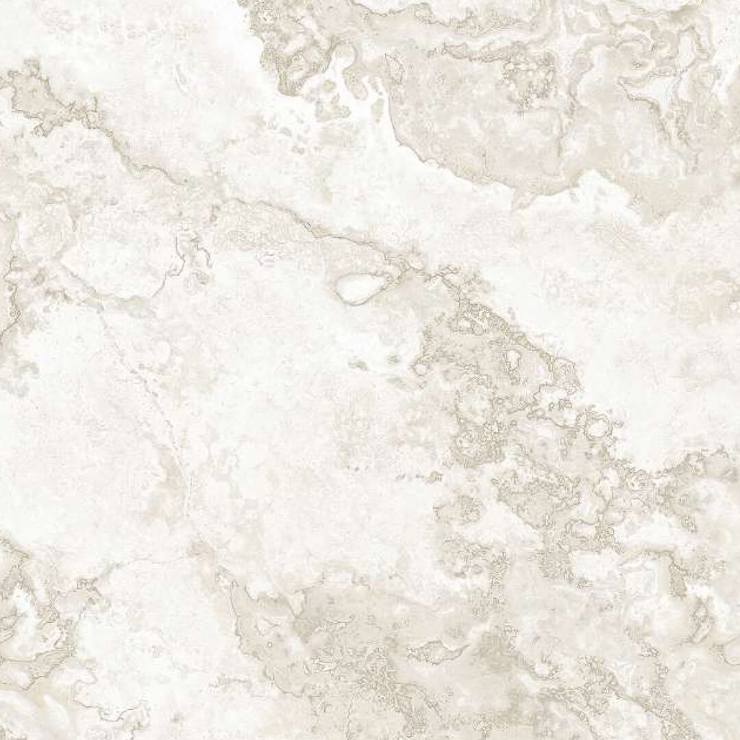 White & Grey Travertine Marble Wallpaper