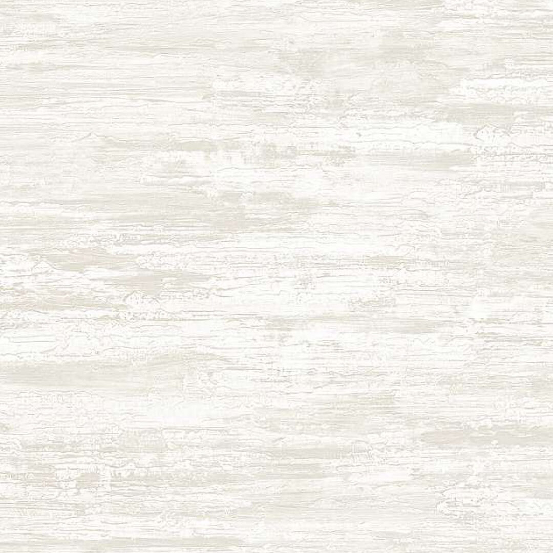 White & Ivory Horizontal Striated Plaster Wallpaper
